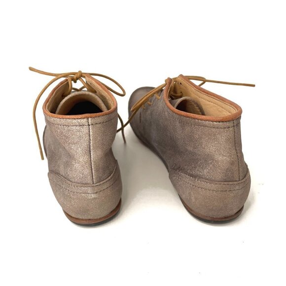 Gidigio Leather Lace-up Ankle Boots Handmade in Italy EU Size 36 US Size 6 - Picture 8 of 12